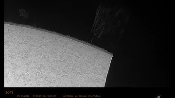 A Partial Eclipse of an Active Sun