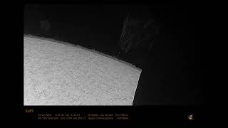 A Partial Eclipse of an Active Sun Net Worth