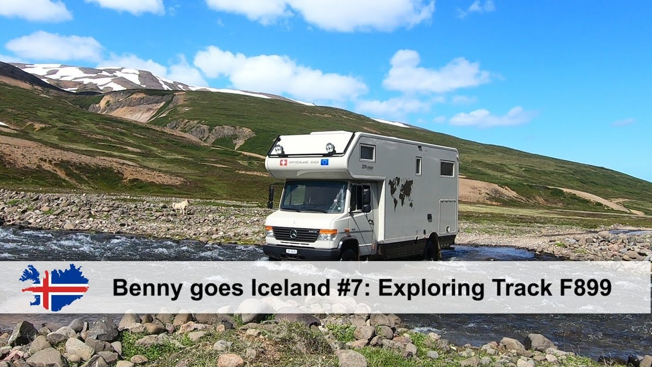 Iceland #7: Exploring track F899 / Erkundung der Piste F899 — Flateyjardalsvegur — video poster