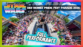 Star Wars Des Moines Pride Parade Float 2026 | Full Live Performance [4K HDR 5.1 Surround]