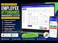 Advanced Employee Attendance Management App | Google Apps Script + Google Sheets