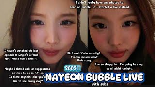 Download Lagu TWICE NAYEON BUBBLE LIVE 260211 MP3