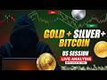 23 Mar | Gold, Silver & Crypto Live Trading 🔥 | XAUUSD Analysis | US Session