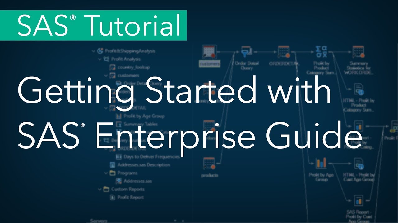 Sas Enterprise Guide Tutorial - Querying Data Using Sas Enterprise