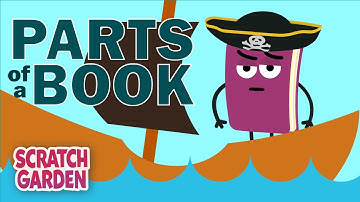 The Parts of a Book Song | English Songs | Scratch Garden