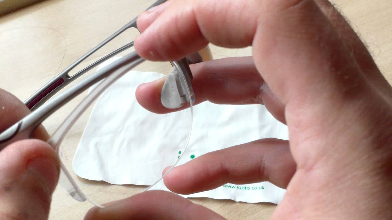 How to change lenses in Adidas Adilibria Halfrim YouTube