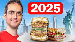 COMPLETE NYC Iconic Food Guide 2025 (Pastrami, Deli Sandwiches,Burgers,Bagels, and Hot Dogs!)