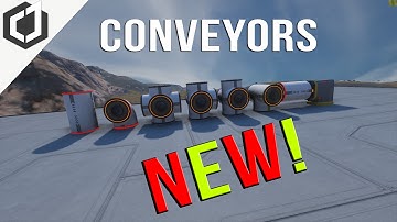 Space Engineers | EPIC Modded Conveyors!