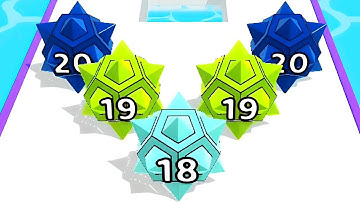 Marble Run 3D Game Color Ball Race Gameplay Android IOS Level 196