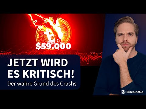 BITCOIN: Jetzt wird es kritisch! - Halving, Altcoin Crash & der wahre Grund für den Absturz