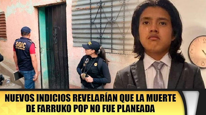 Nuevos indicios revelarían que la muerte de Farruko Pop no fue planeada