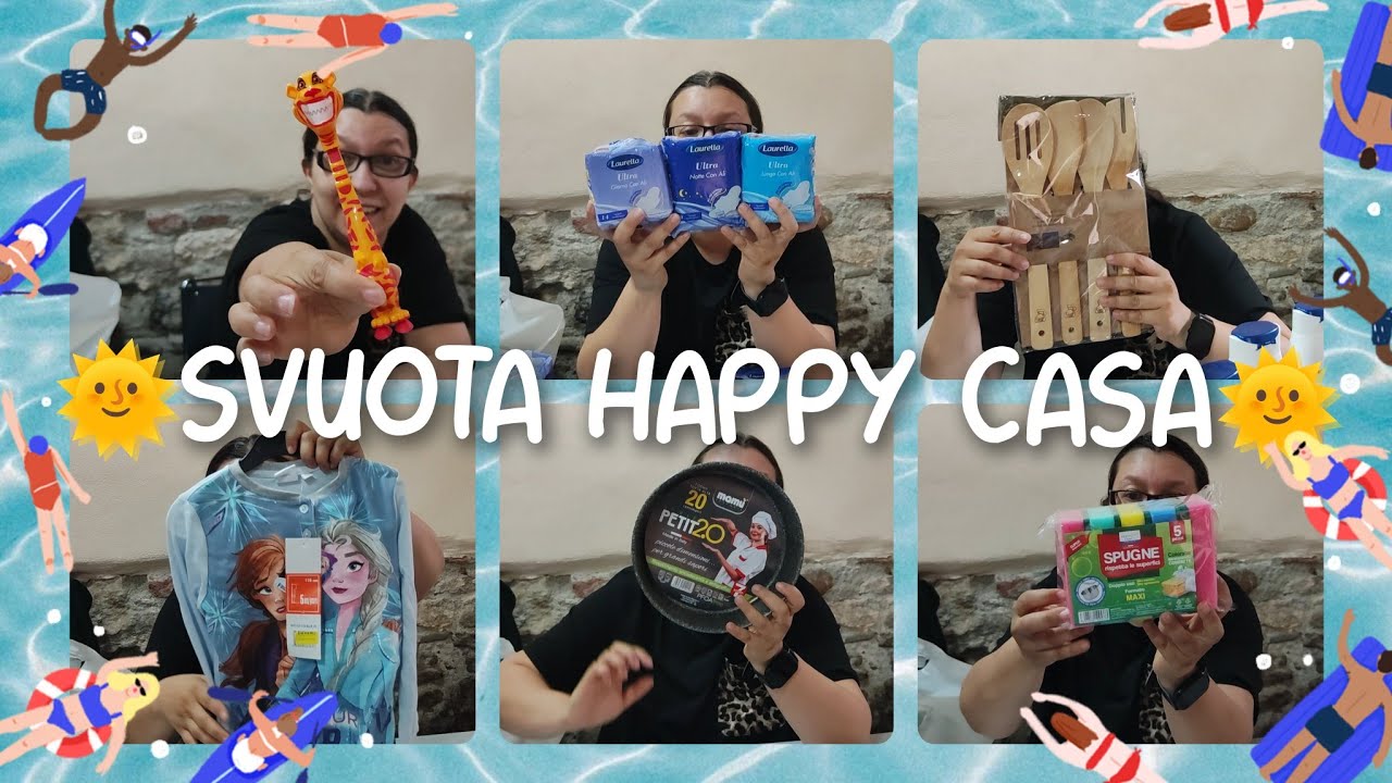 🌞SVUOTA gli ACQUISTI di HAPPY CASA🌞
