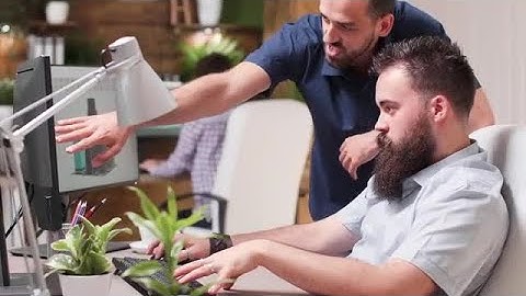 Discussing Design Project Stock Video