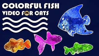 Cat Game on Screen - Catching Colorful Fish! FISH VIDEO FOR CATS TO WATCH. screenshot 4
