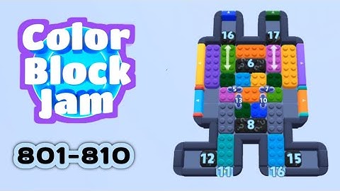 Color Block Jam Level 801-810 | No Commentary, No Music | Android Gameplay
