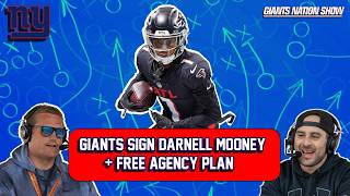 Giants Sign Darnell Mooney + Free Agency Plan | 133