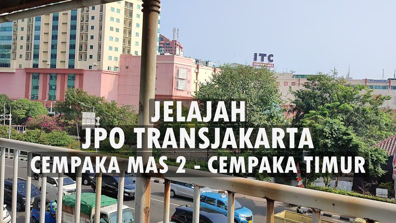 TRANSIT TRANSJAKARTA BRIDGE CEMPAKA MAS 2 CEMPAKA TIMUR CORRIDOR 2 10