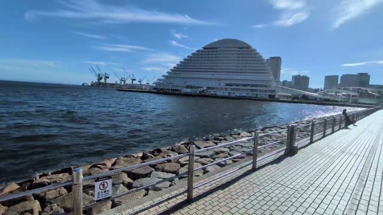 Beautiful Kobe Meriken Park美丽神户港美国公园Museum海事博物馆Cruise游轮码头Hotel东方酒店🏩Harborland Food Court海港乐园美食广场(9)