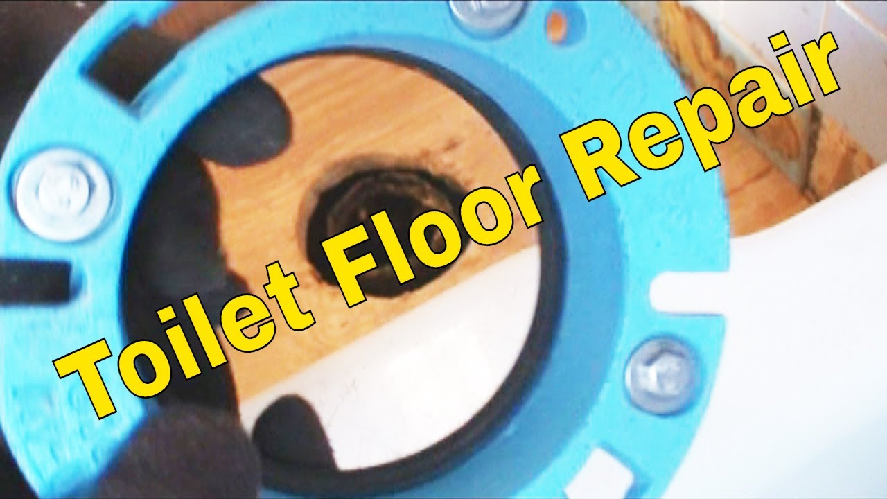 Toilet floor Repair 2 of 2 👍👍👍