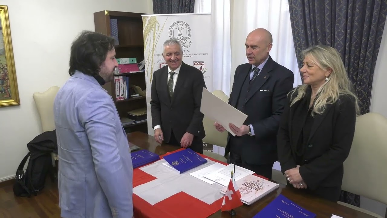 ISFOA : DISCUSSIONE TESI E CERIMONIA CONFERIMENTO DIPLOMI DI LAUREA DIREZIONE SENATO ACCADEMICO