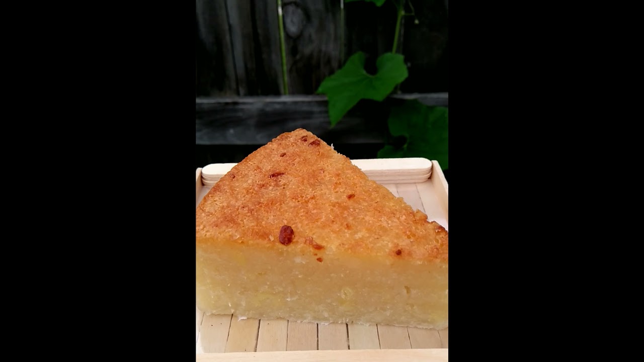 Cassava Cake ( Coconut 🥥 Mung beans ☕)
