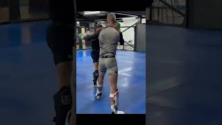 Conor McGregor Spars Giant Ian Garry