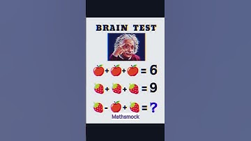 Brain test #GeniusMind#BrainTeaser#Riddle#IQTest#LogicPuzzle#ThinkDifferent#Puzzle#Challenge#10mview