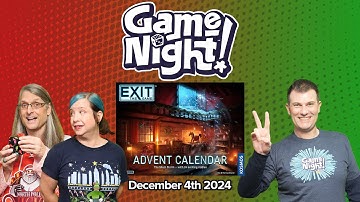 GameNight! 24 Days of Christmas Day 4 - Exit: The Game Advent Calendar The Silent Storm