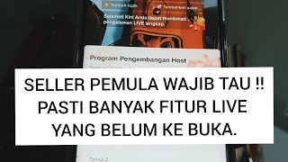 SELLER PEMULA WAJIB TAU !! SELESAIKAN PROGRAM PERKEMBANGAN HOST LIVE STREAMING TIKTOK