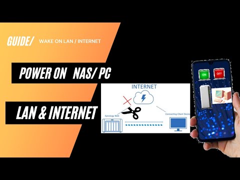 Power on your NAS and PC via LAN and Internet