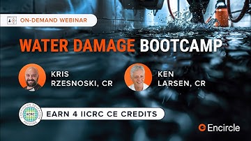 Water Damage Bootcamp - Webinar