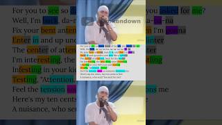 Eminem rhyming on Without Me 🔥🤯