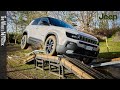 2024 Jeep Avenger e-Hybrid Off-Road Driving at the Balocco Proving Ground, Italy