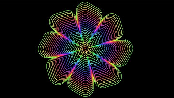 Python Art: Hypnotic Spirals in Vivid Hues  #pythonart  #turtlegraphics  #HypnoticSpirals #python