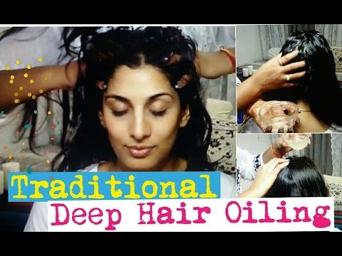 Traditional Deep Hair Oiling| Heavy hair Oiling | GeetaKAgarwal