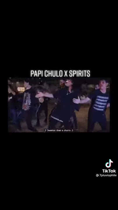 Parodi lagu 'papi chulo x spirits'