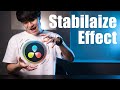手ぶれ補正をするスタビライザーエフェクトの正しい設定方法【DaVinci Resolve】