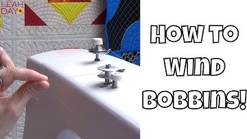 How to Wind a Bobbin on the Grace Qnique 15 and 21 Longarm Machines