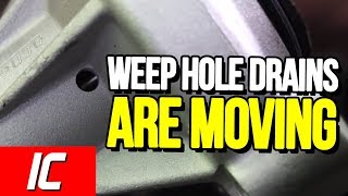 Water Pump Weep Hole Drains Are Moving | Tech Minute