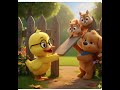 Ducky & Pup Rescue a Baby Squirrel and Play Together | Funny Kids Cartoon | Quack-tasticPups