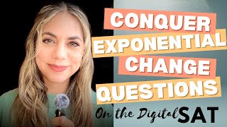 Exponential Change Problems Made Easy | DIGITAL SAT Math explained!