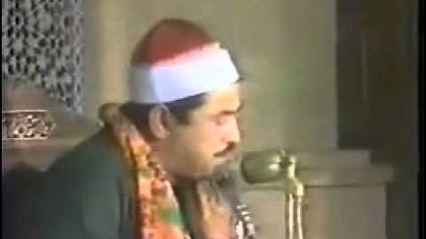 الطبلاوى سوره الانبياء من مسجد الحسين