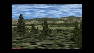 FSX - Crosswind at Angel Fire airport, New Mexico