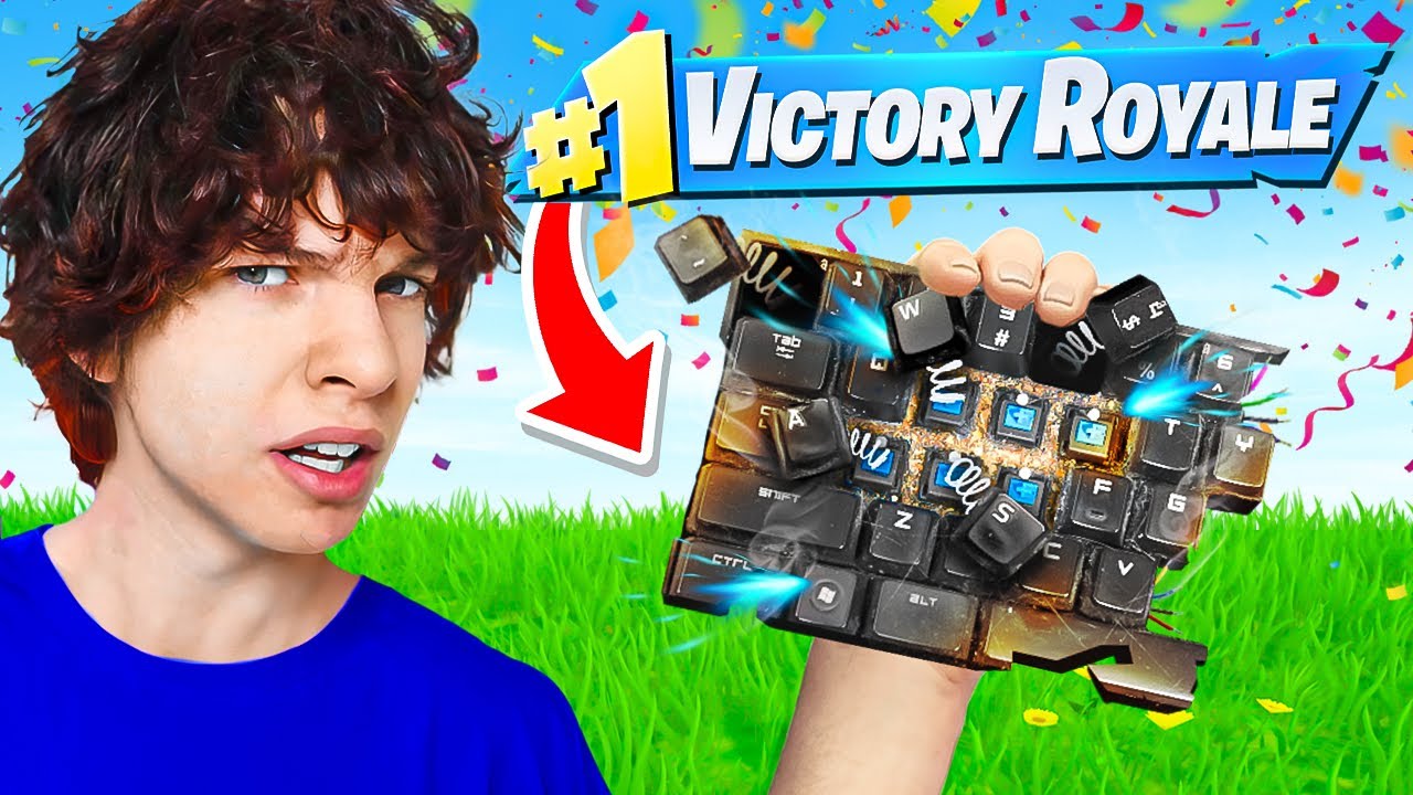Fortnite, But Every Kill = WORSE Keyboard