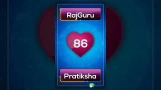Rajguru Vs Pratiksha Super Nice Videos