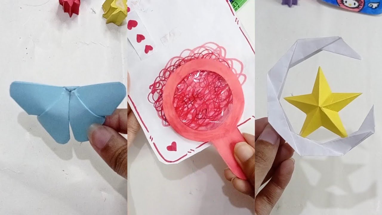 PAPER CUTE CRAFTS | How to make diy cute toy | mini cute toy | diy cute ...