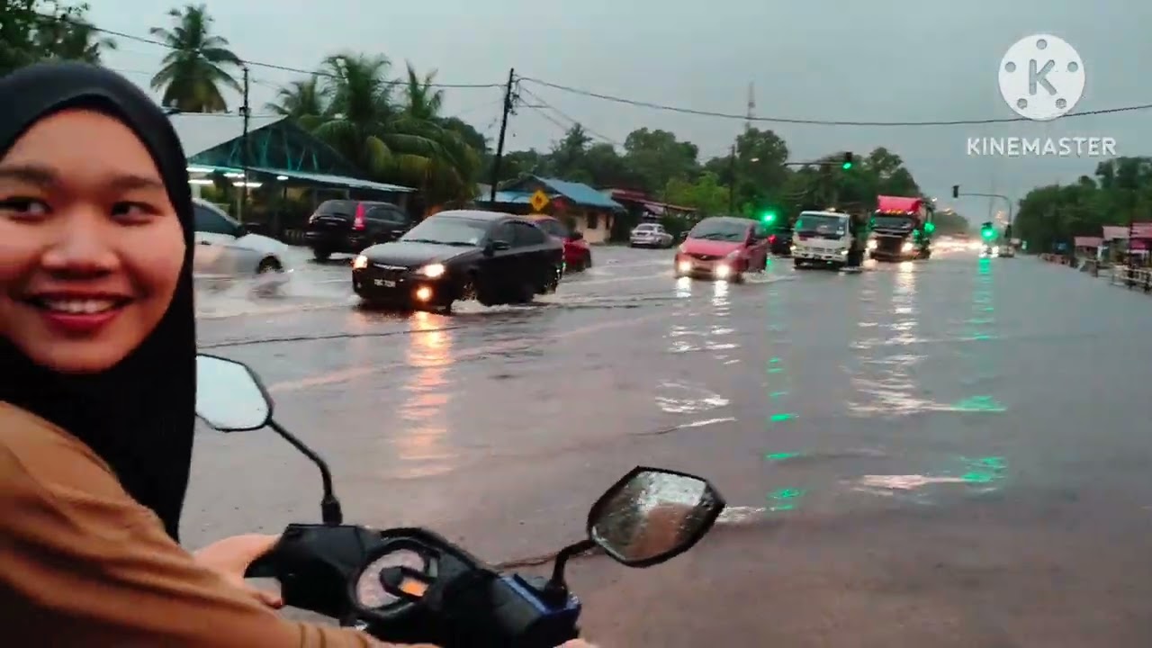 banjir dekat cherating