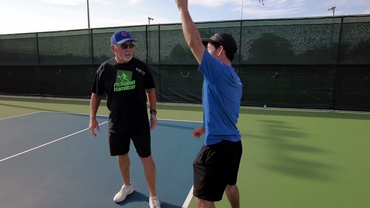 Pickleball Hamilton Lob Retrieval Clinic YouTube