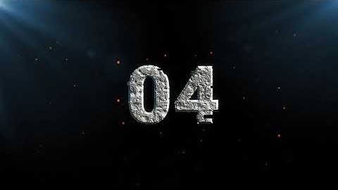 Cinematic Glitch Countdown | After Effects project | Videohive template