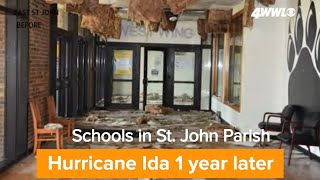 Hurricane Ida 1 year later: St. John Parish schools still under repair
